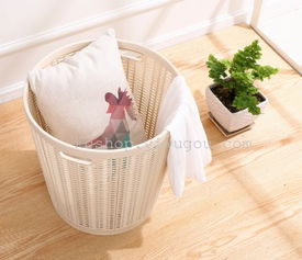 從義烏購(gòu)塑料臟衣籃與寶寶玩具收納筐，看日用百貨的創(chuàng)意與商機(jī)