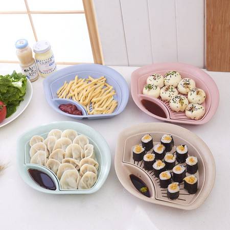 廚房里的精致巧思 小麥餃子盤(pán)，韓國(guó)創(chuàng)意家居新寵